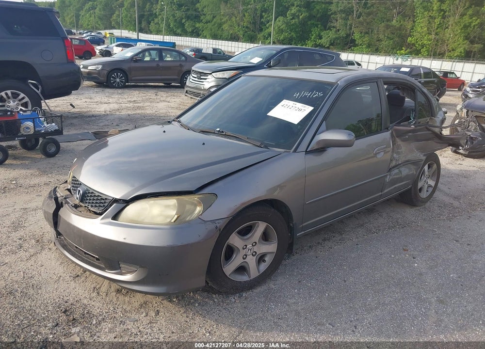 2005 HONDA CIVIC EX VIN: 2HGES26875H549949