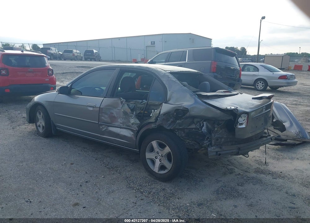 2005 HONDA CIVIC EX VIN: 2HGES26875H549949
