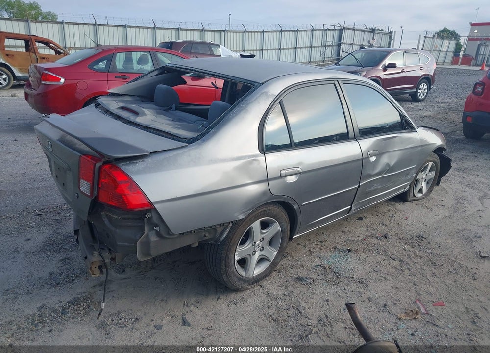 2005 HONDA CIVIC EX VIN: 2HGES26875H549949