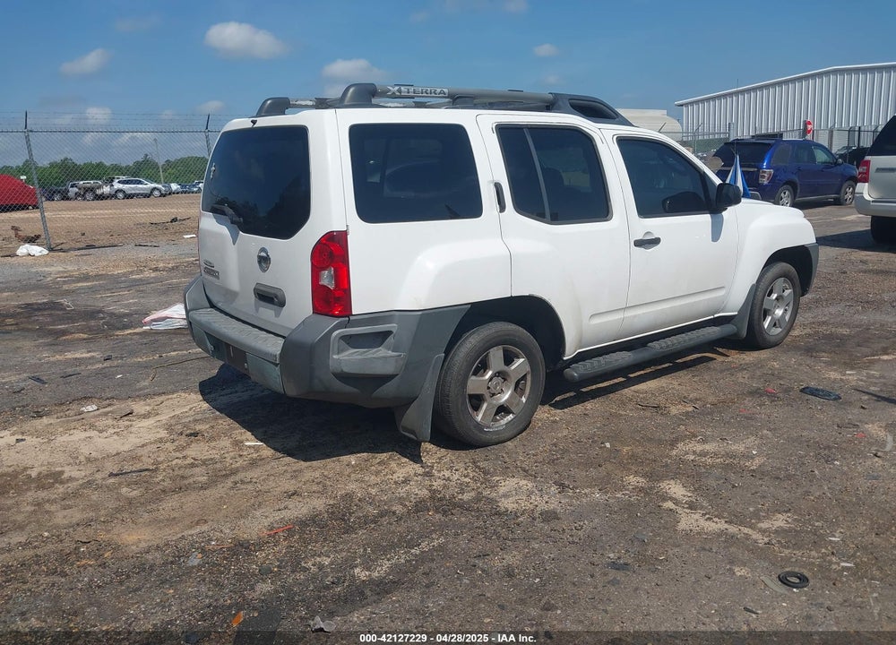 2008 NISSAN XTERRA VIN: 5N1AN08U58C501873