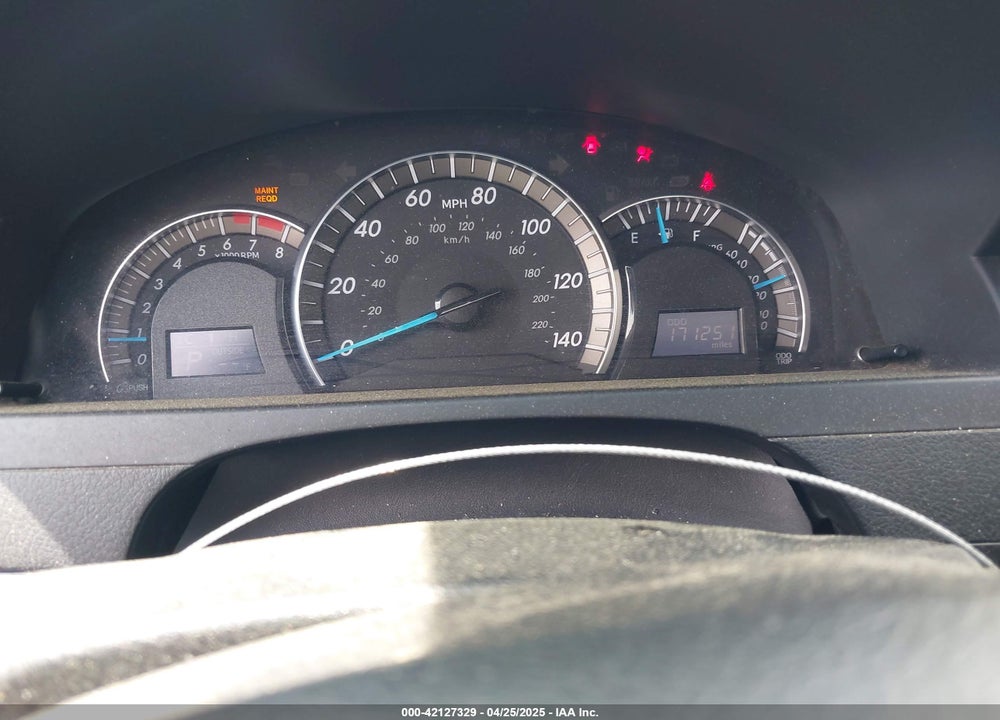 2012 TOYOTA CAMRY VIN: 4T1BF1FK8CU051308