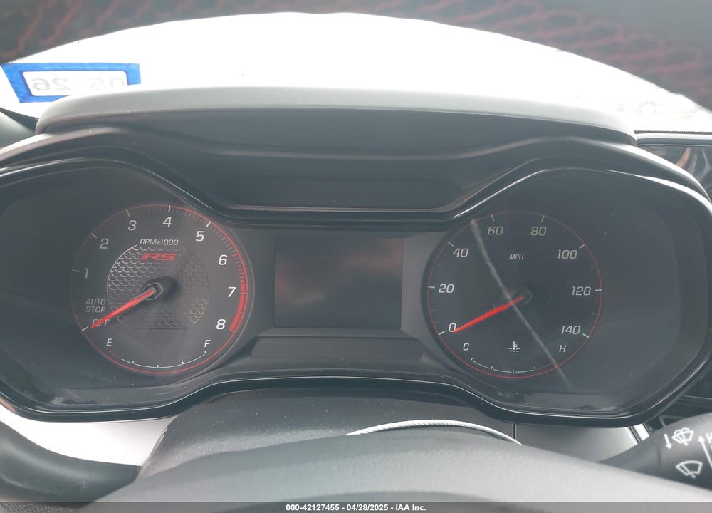 2025 CHEVROLET TRAX FWD 1RS VIN: KL77LGEP1SC007414