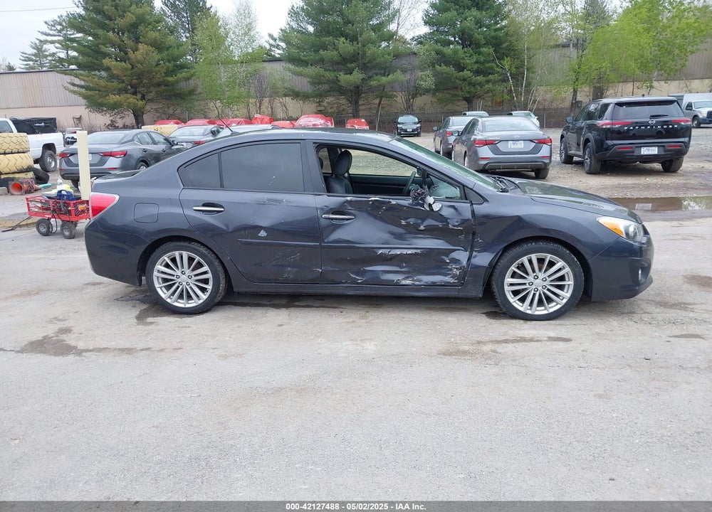 2014 SUBARU IMPREZA VIN: JF1GJAG60EH022509