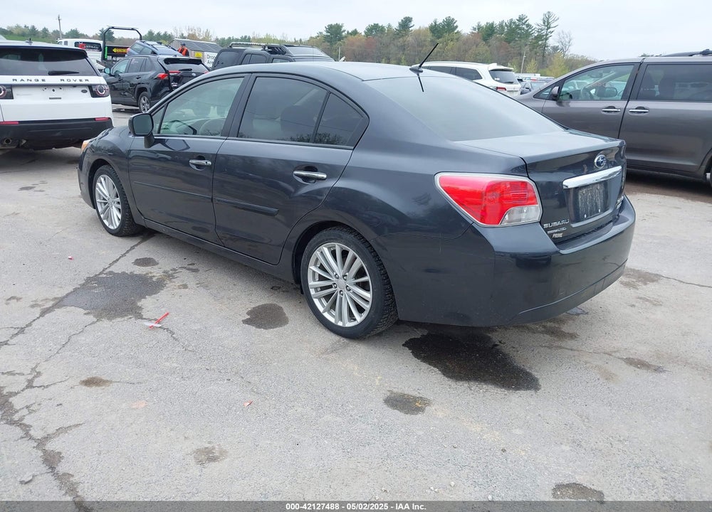 2014 SUBARU IMPREZA VIN: JF1GJAG60EH022509