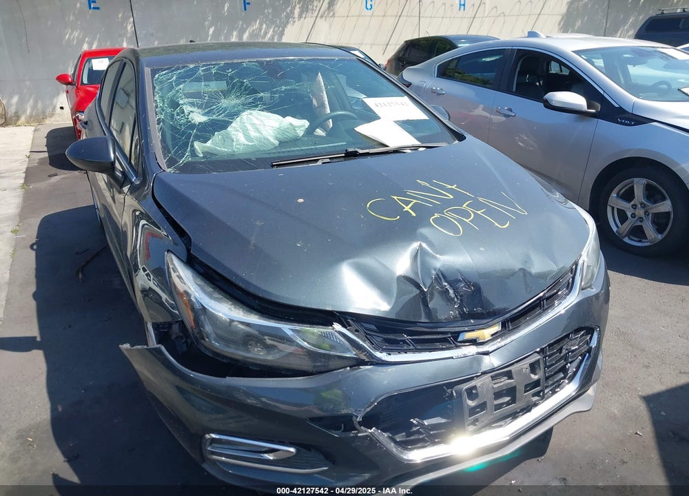 2017 CHEVROLET CRUZE LT AUTO VIN: 3G1BE6SM3HS525516