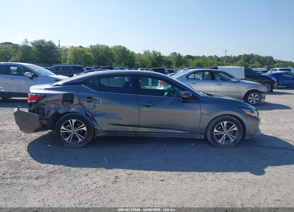 2022 NISSAN SENTRA VIN: 3N1AB8CV4NY263080