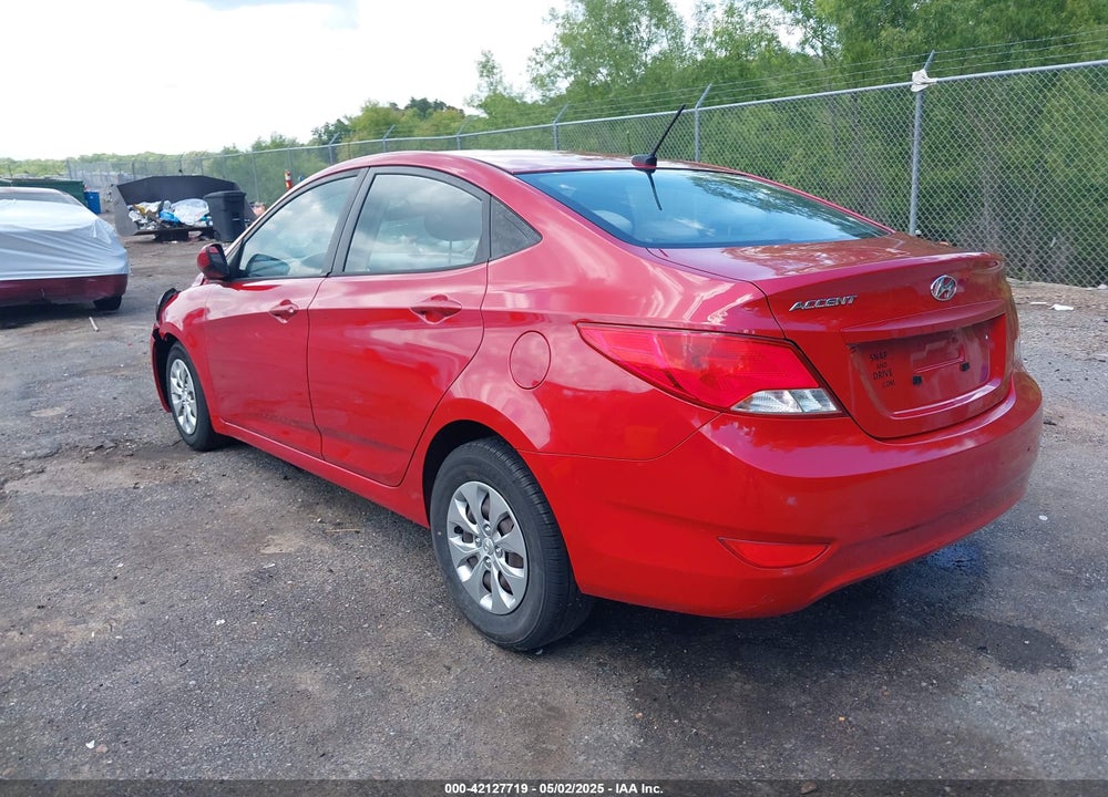 2016 HYUNDAI ACCENT VIN: KMHCT4AE3GU062304