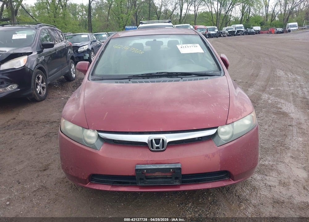 2008 HONDA CIVIC LX VIN: 1HGFA16528L074483