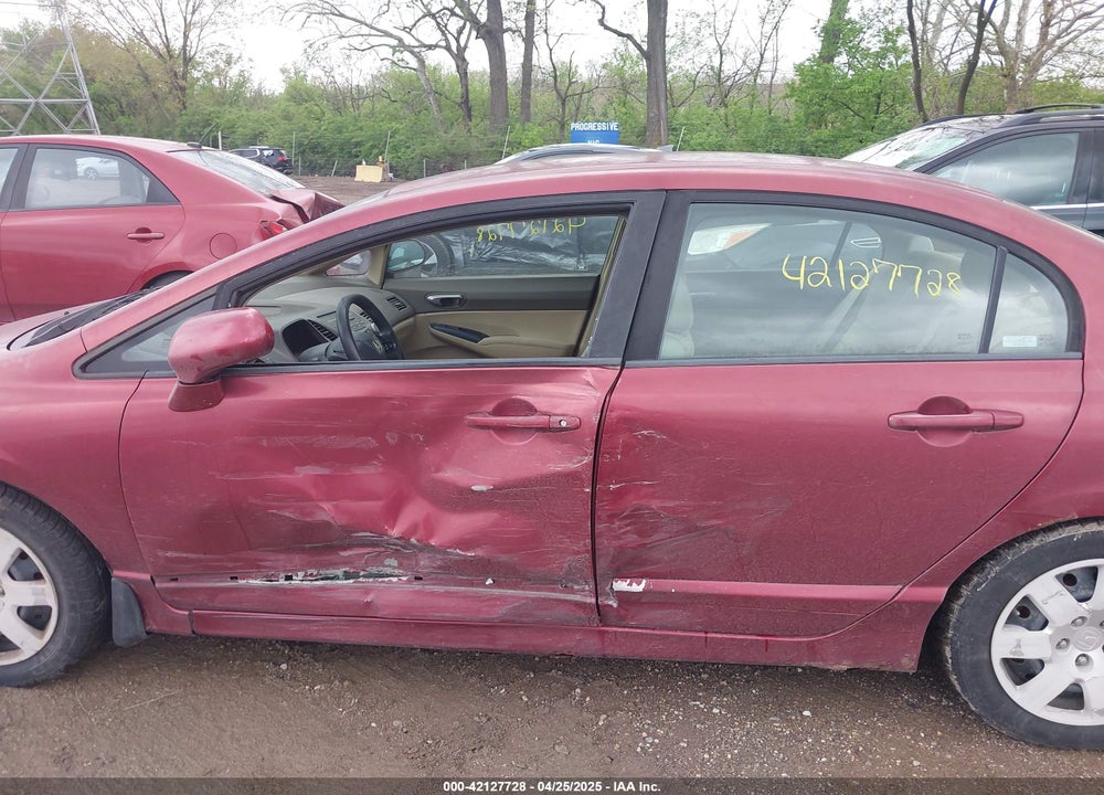 2008 HONDA CIVIC LX VIN: 1HGFA16528L074483