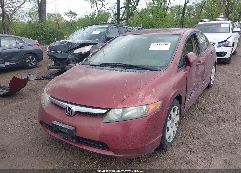 2008 HONDA CIVIC LX VIN: 1HGFA16528L074483