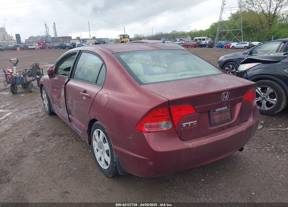 2008 HONDA CIVIC LX VIN: 1HGFA16528L074483