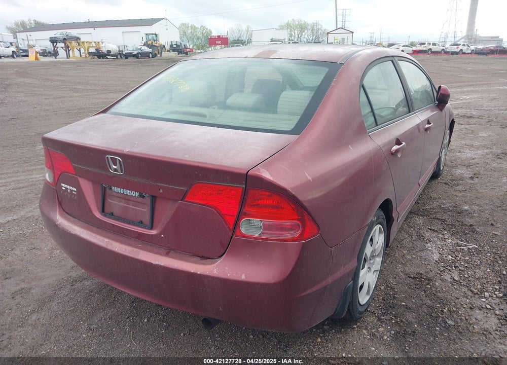 2008 HONDA CIVIC LX VIN: 1HGFA16528L074483