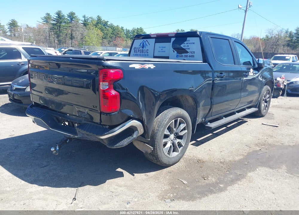 2020 CHEVROLET SILVERADO 1500 4WD  SHORT BED LT VIN: 3GCPYDEK1LG333090