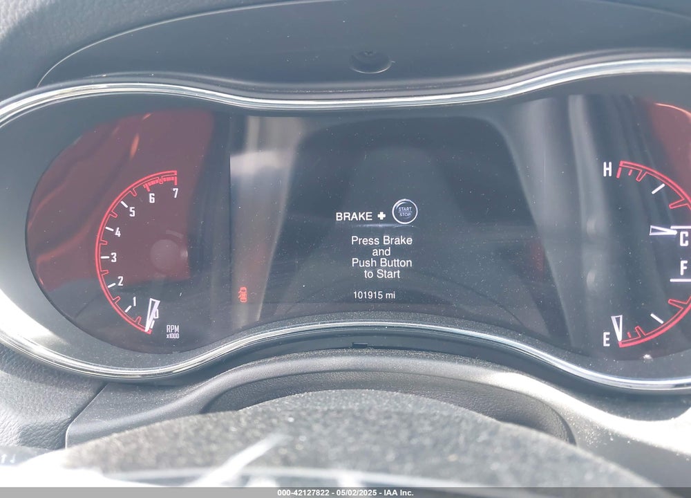 2015 DODGE DURANGO VIN: 1C4SDJCT4FC837818