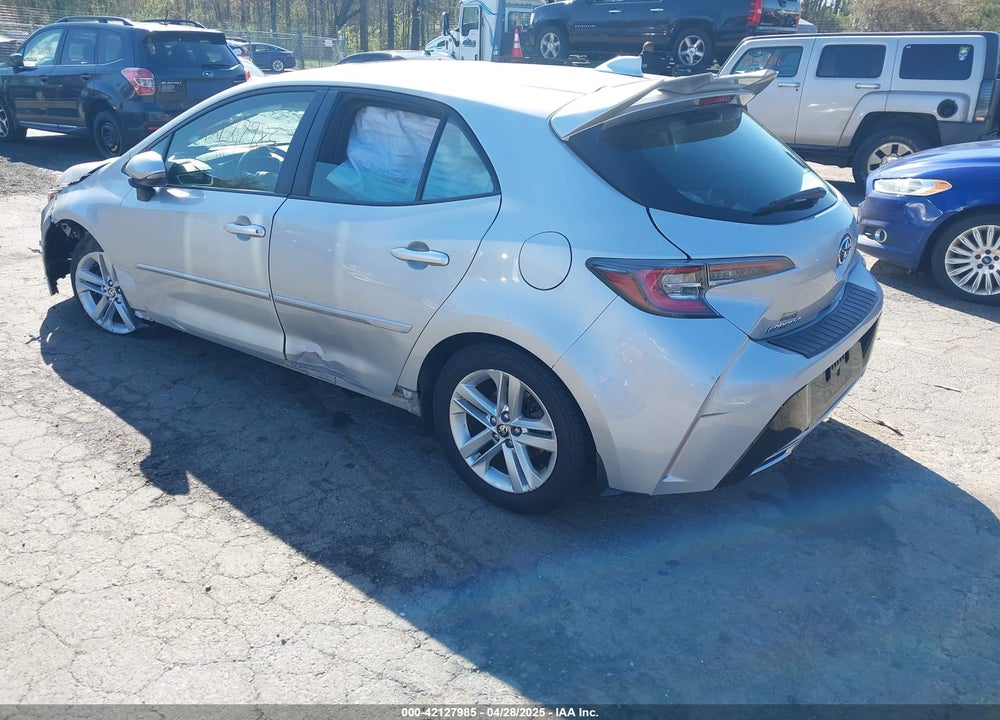 2019 TOYOTA COROLLA SE VIN: JTNK4RBE9K3037779
