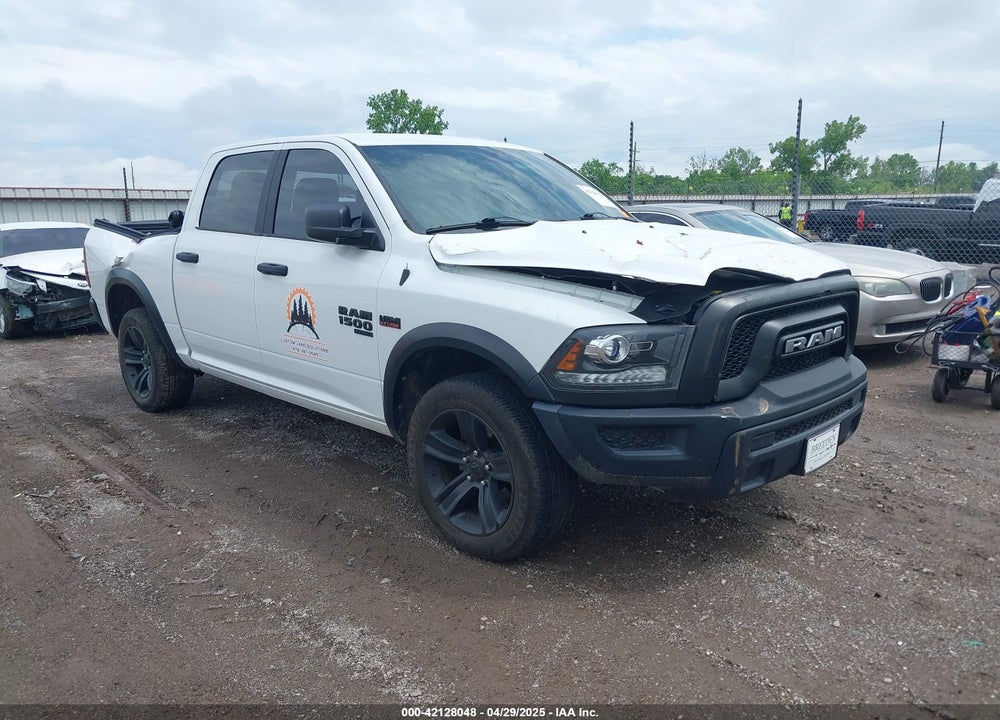 2021 RAM 1500 CLASSIC WARLOCK 4X4 5'7 BOX VIN: 1C6RR7LT6MS516828
