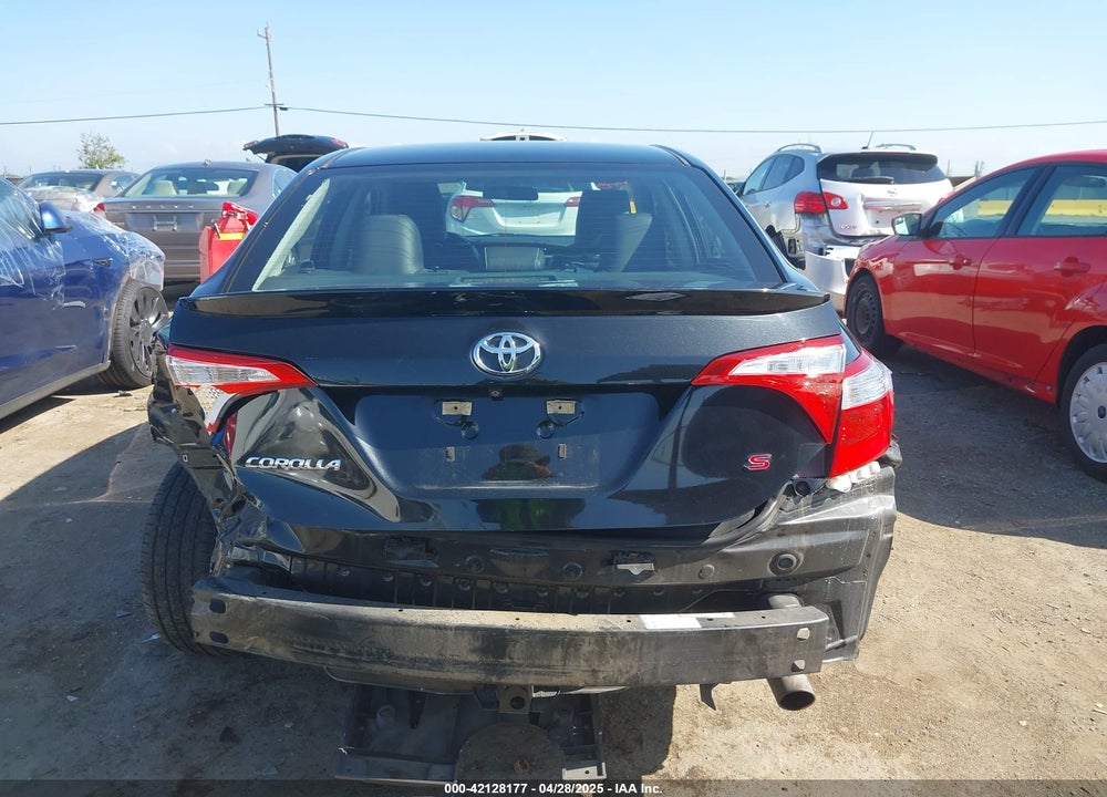 2015 TOYOTA COROLLA S PLUS VIN: 5YFBURHE9FP251115