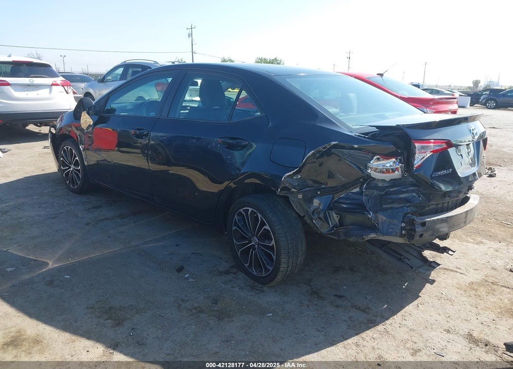 2015 TOYOTA COROLLA S PLUS VIN: 5YFBURHE9FP251115