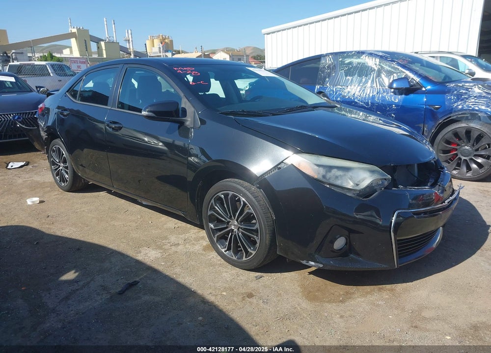 2015 TOYOTA COROLLA S PLUS VIN: 5YFBURHE9FP251115