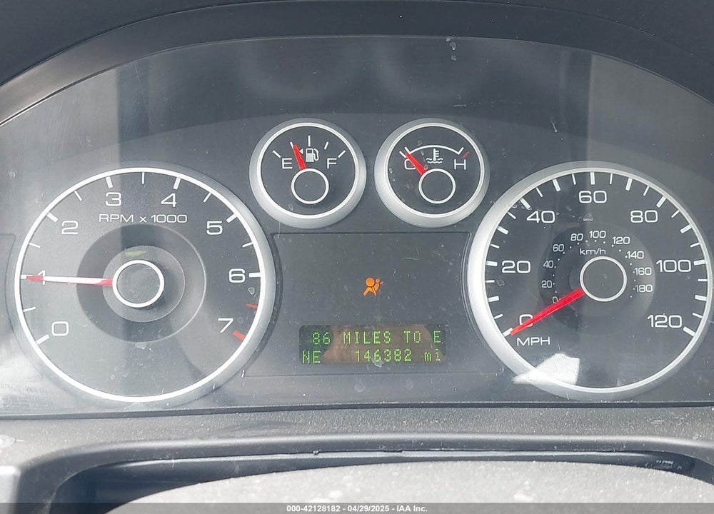 2007 FORD FUSION SEL VIN: 3FAHP08107R203692
