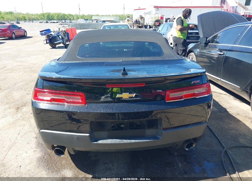 2015 CHEVROLET CAMARO 2LT VIN: 2G1FF3D33F9282527