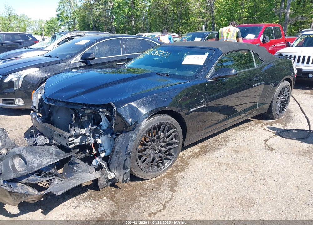 2015 CHEVROLET CAMARO 2LT VIN: 2G1FF3D33F9282527