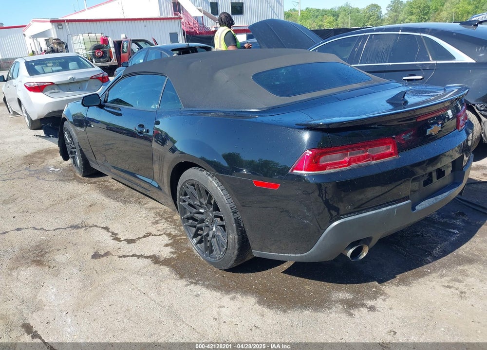 2015 CHEVROLET CAMARO 2LT VIN: 2G1FF3D33F9282527