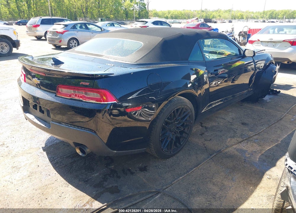 2015 CHEVROLET CAMARO 2LT VIN: 2G1FF3D33F9282527
