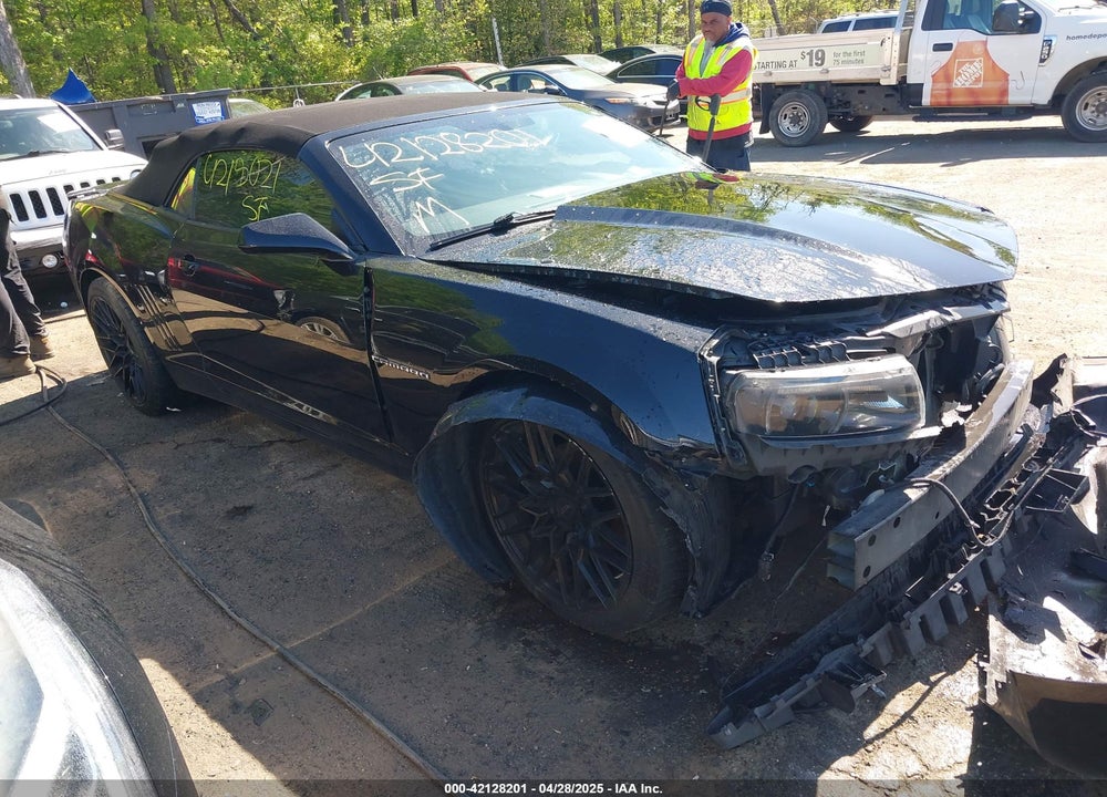 2015 CHEVROLET CAMARO 2LT VIN: 2G1FF3D33F9282527