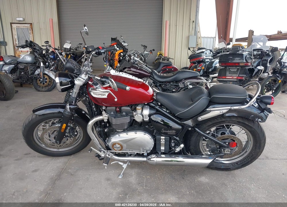2023 TRIUMPH MOTORCYCLE BONNEVILLE SPEEDMASTER VIN: SMTD46HL3PTBJ4854