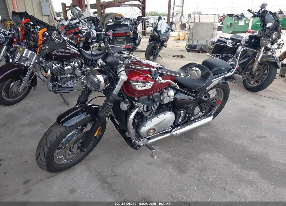2023 TRIUMPH MOTORCYCLE BONNEVILLE SPEEDMASTER VIN: SMTD46HL3PTBJ4854