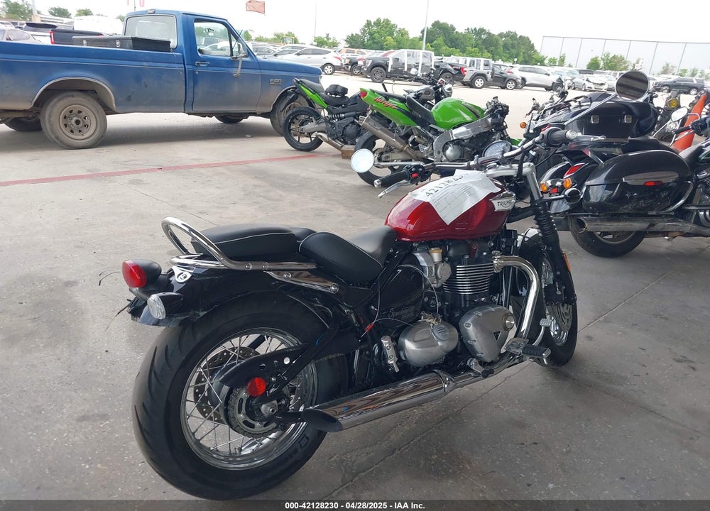 2023 TRIUMPH MOTORCYCLE BONNEVILLE SPEEDMASTER VIN: SMTD46HL3PTBJ4854