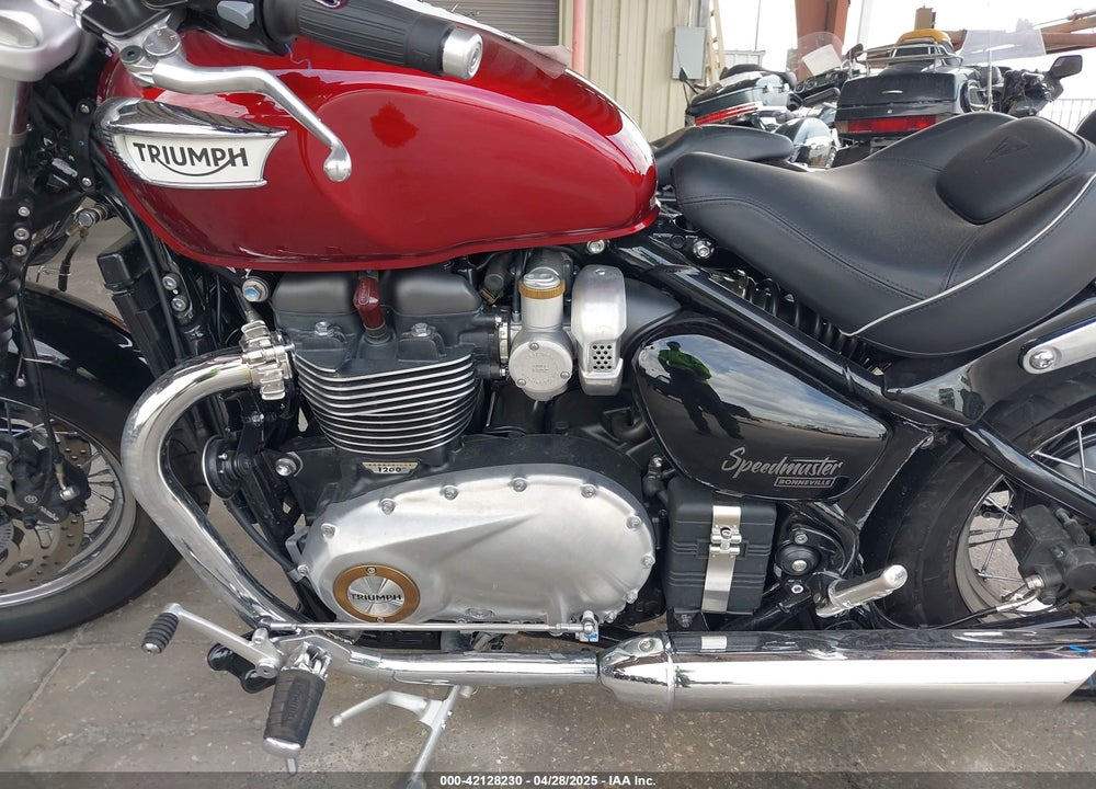 2023 TRIUMPH MOTORCYCLE BONNEVILLE SPEEDMASTER VIN: SMTD46HL3PTBJ4854