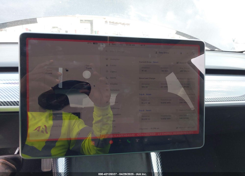 2023 TESLA MODEL 3 VIN: 5YJ3E1EA5PF484040
