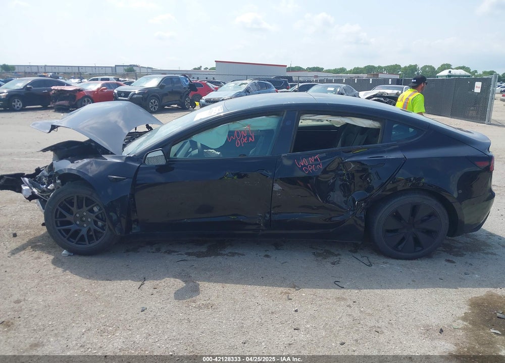2025 TESLA MODEL 3 LONG RANGE ALL-WHEEL DRIVE VIN: 5YJ3E1EB0SF919659