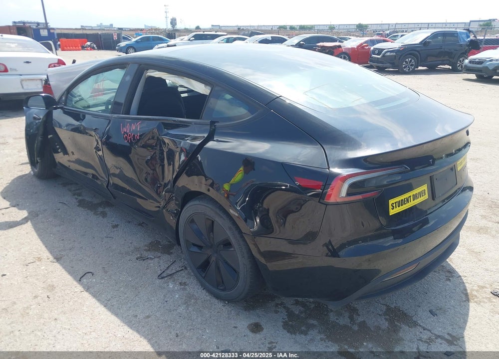 2025 TESLA MODEL 3 LONG RANGE ALL-WHEEL DRIVE VIN: 5YJ3E1EB0SF919659