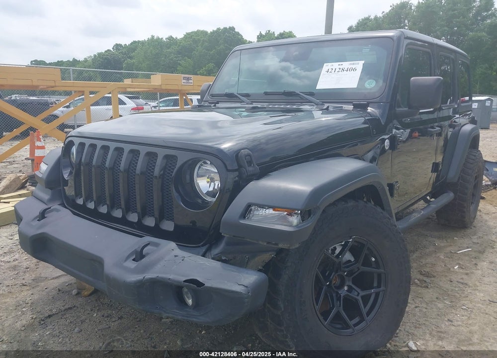 2020 JEEP WRANGLER UNLIMITED VIN: 1C4HJXDN5LW327476