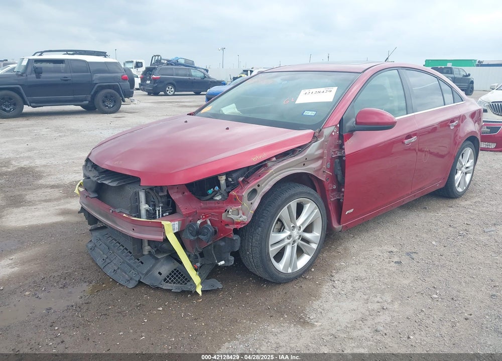2012 CHEVROLET CRUZE VIN: 1G1PH5SC7C7261397