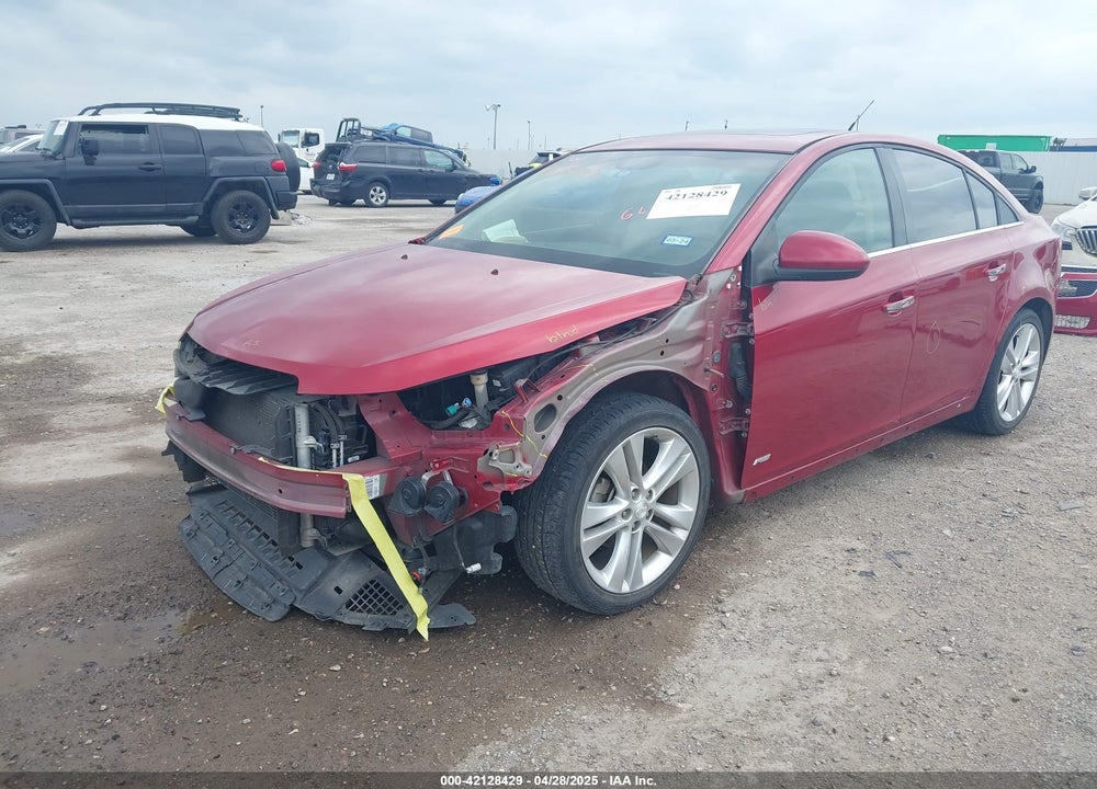 2012 CHEVROLET CRUZE VIN: 1G1PH5SC7C7261397