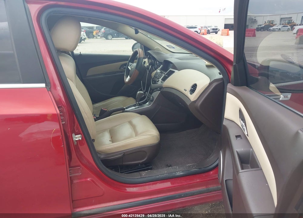 2012 CHEVROLET CRUZE VIN: 1G1PH5SC7C7261397