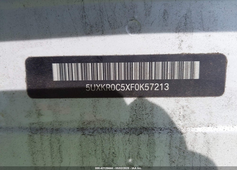 2015 BMW X5 VIN: 5UXKR0C5XF0K57213