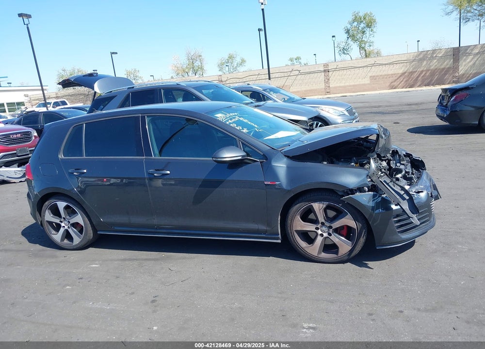2017 VOLKSWAGEN GOLF GTI AUTOBAHN 4-DOOR/S 4-DOOR/SE 4-DOOR/SPORT 4-DOOR VIN: 3VW4T7AU8HM062268