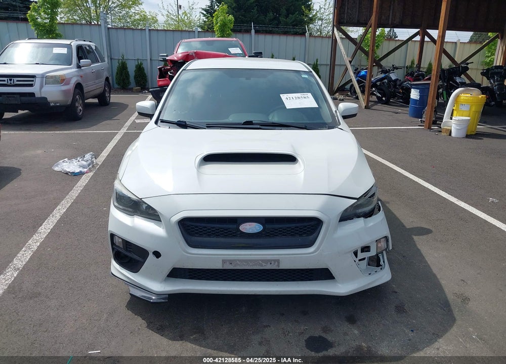 2015 SUBARU WRX VIN: JF1VA1A68F9805444