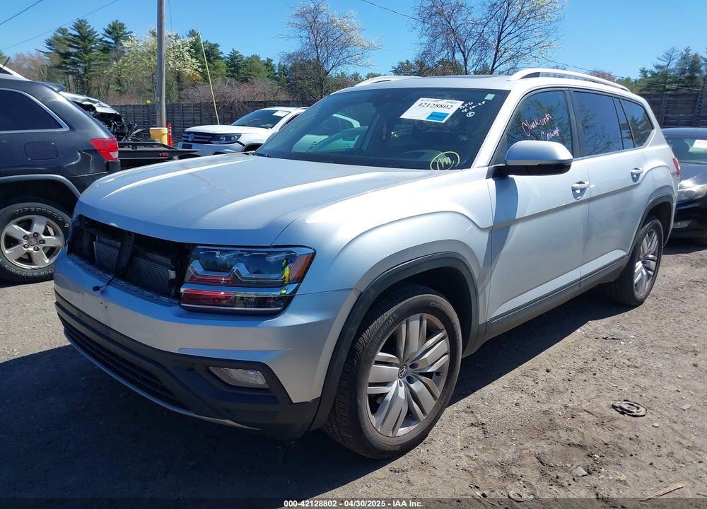 2019 VOLKSWAGEN ATLAS VIN: 1V2UR2CA2KC554552