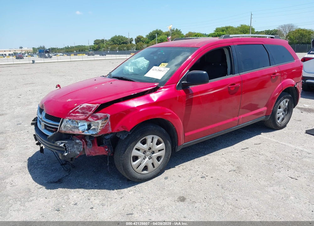 2018 DODGE JOURNEY VIN: 3C4PDCAB4JT429750
