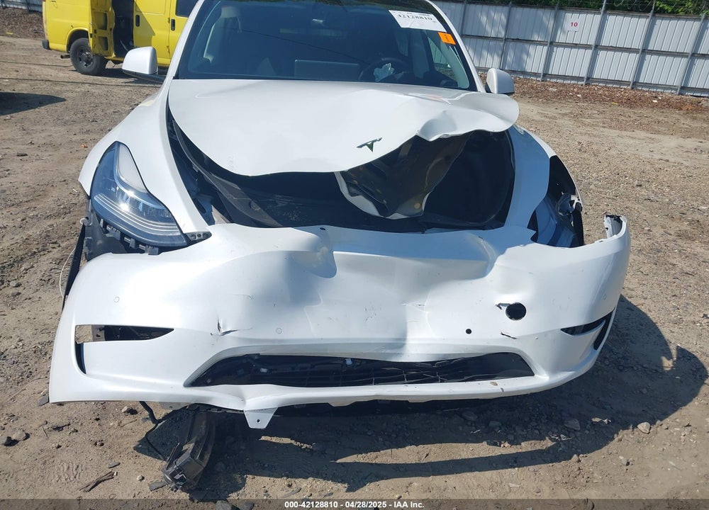 2021 TESLA MODEL Y STANDARD RANGE REAR-WHEEL DRIVE VIN: 5YJYGDED4MF192824