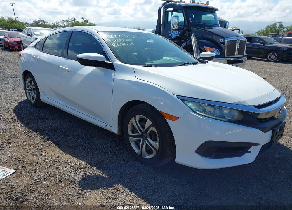 2016 HONDA CIVIC VIN: 2HGFC2F57GH532174