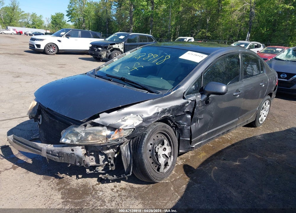 2009 HONDA CIVIC LX VIN: 2HGFA16549H545077