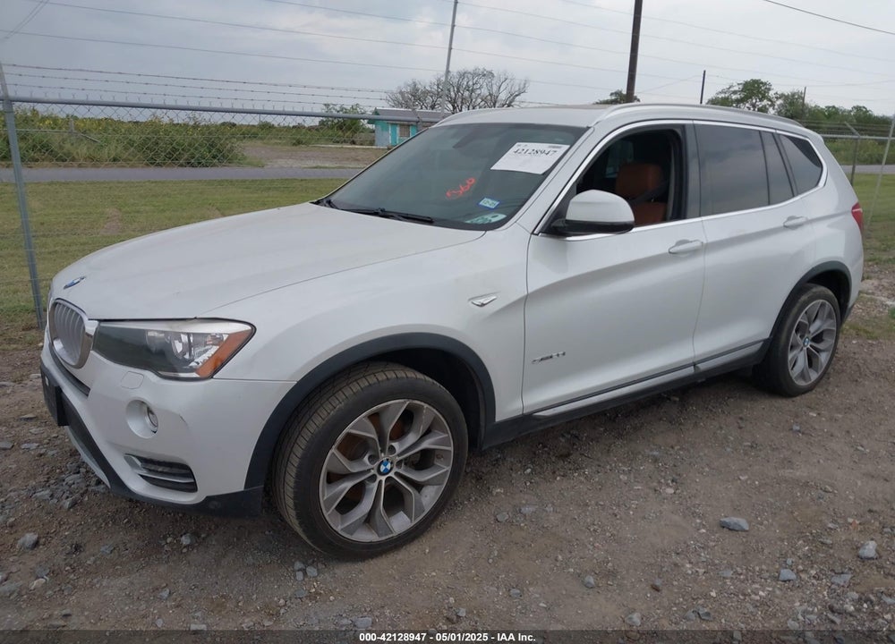 2017 BMW X3 VIN: 5UXWZ7C36H0X42945
