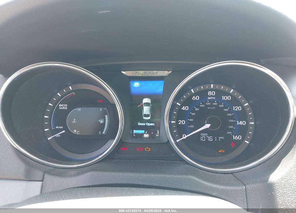 2015 HYUNDAI SONATA HYBRID LIMITED VIN: KMHEC4A48FA122531
